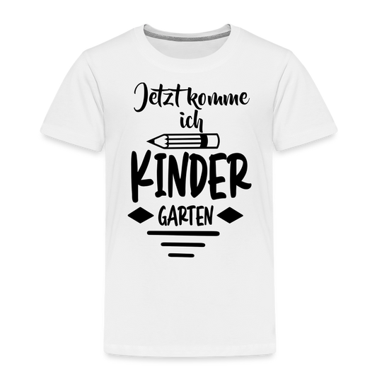 Kinder Premium T-Shirt "Kindergarten" - weiß