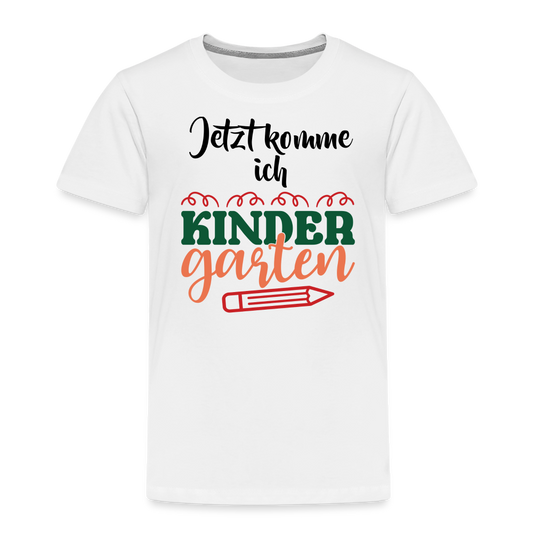 Kinder Premium T-Shirt "Kindergarten2" - weiß