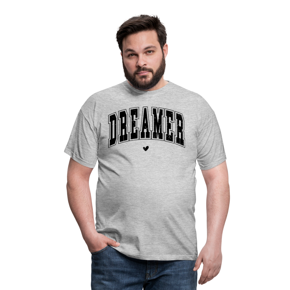 Männer T-Shirt "DREAMER" - Grau meliert