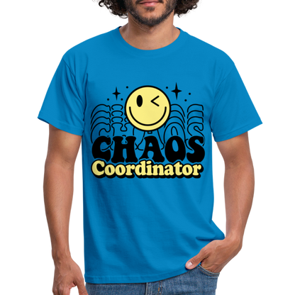 Männer T-Shirt "CHAOS Coordinator" - Royalblau