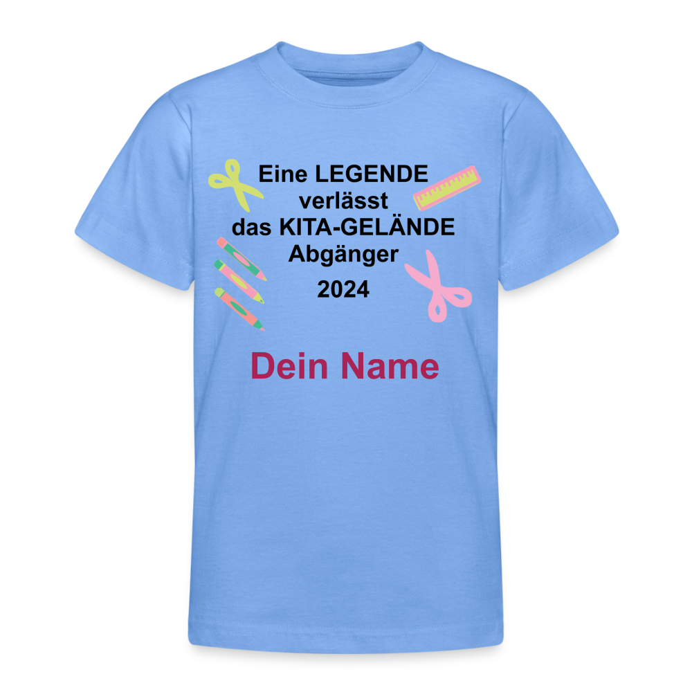 Teenager T-Shirt „Eine Legende 2“ - Himmelblau