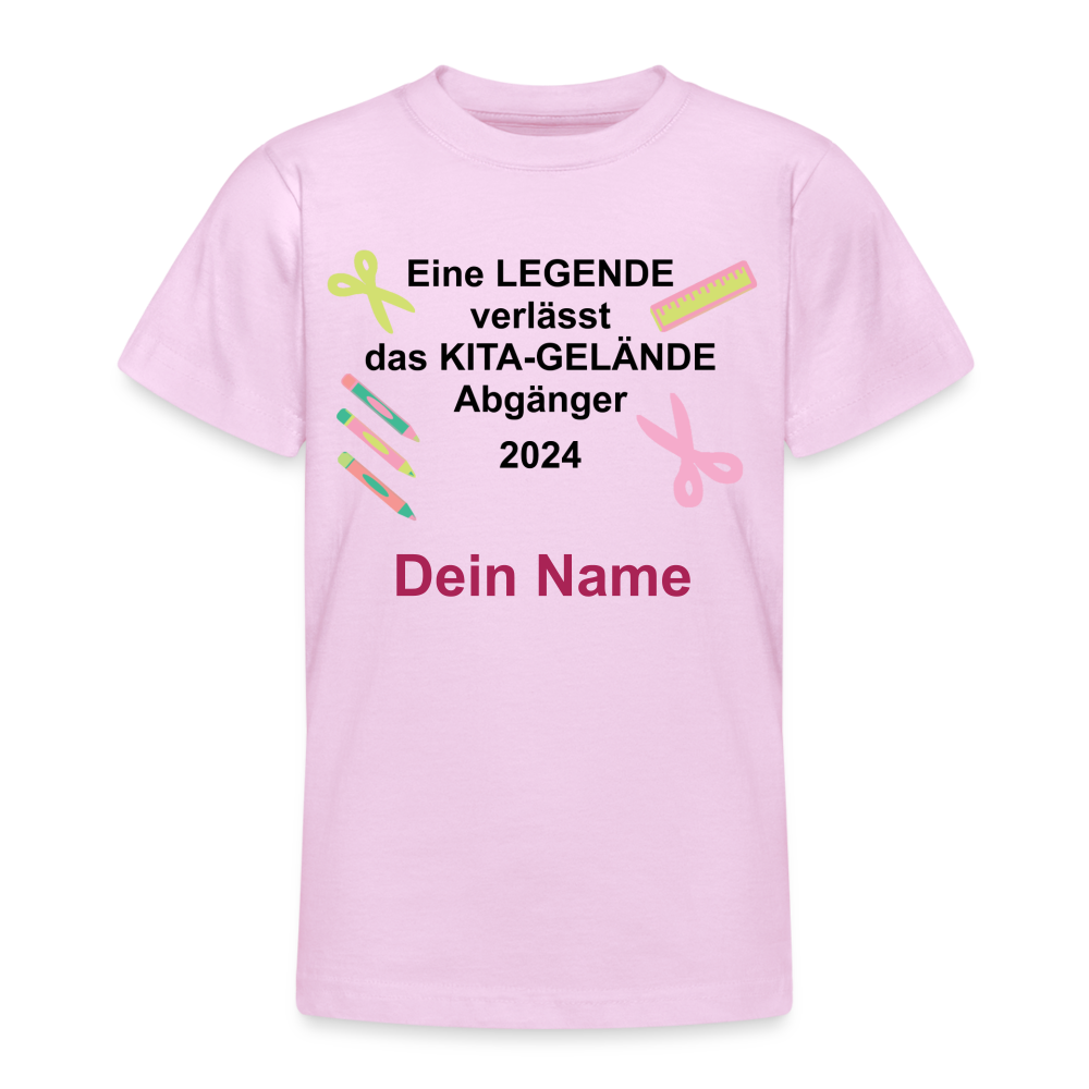 Teenager T-Shirt „Eine Legende 2“ - Hellrosa