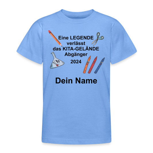Teenager T-Shirt „Eine Legende“ - Himmelblau