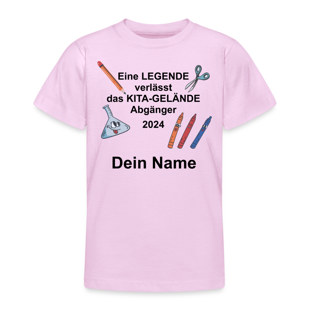 Teenager T-Shirt „Eine Legende“ - Hellrosa