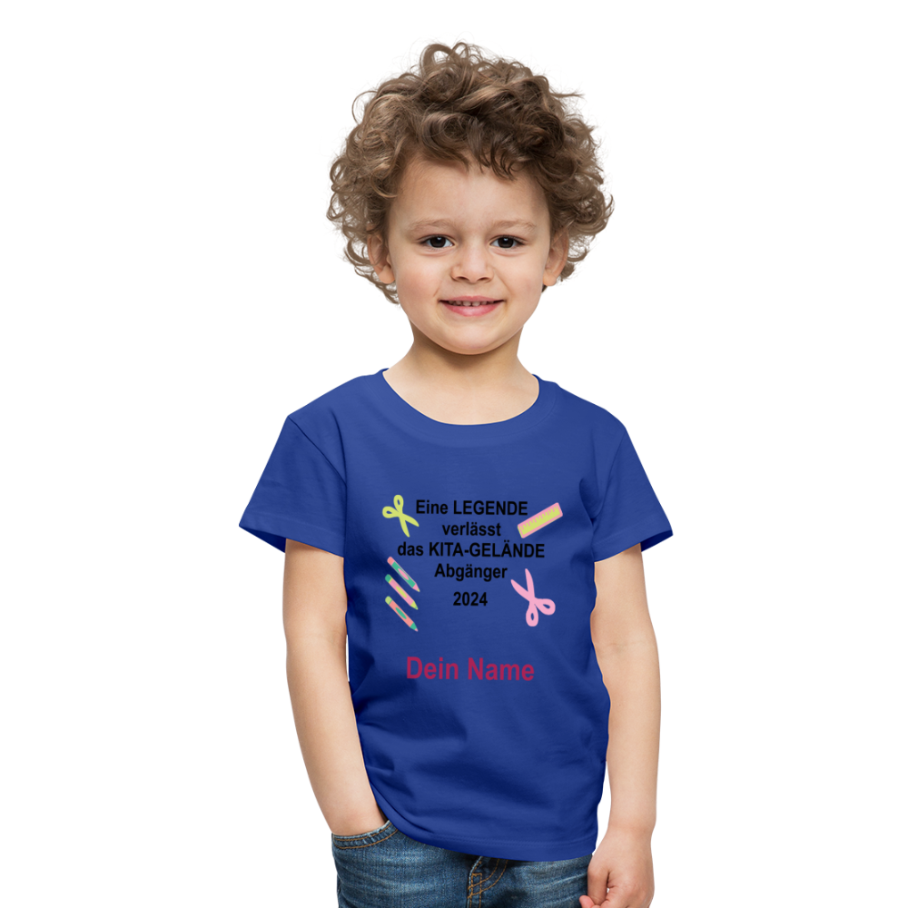 Kinder Premium T-Shirt - Königsblau