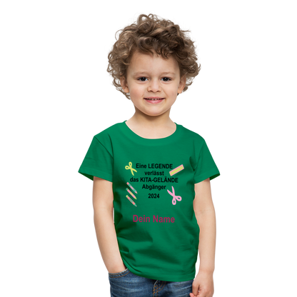 Kinder Premium T-Shirt - Kelly Green