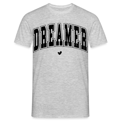 Männer T-Shirt "DREAMER" - Grau meliert