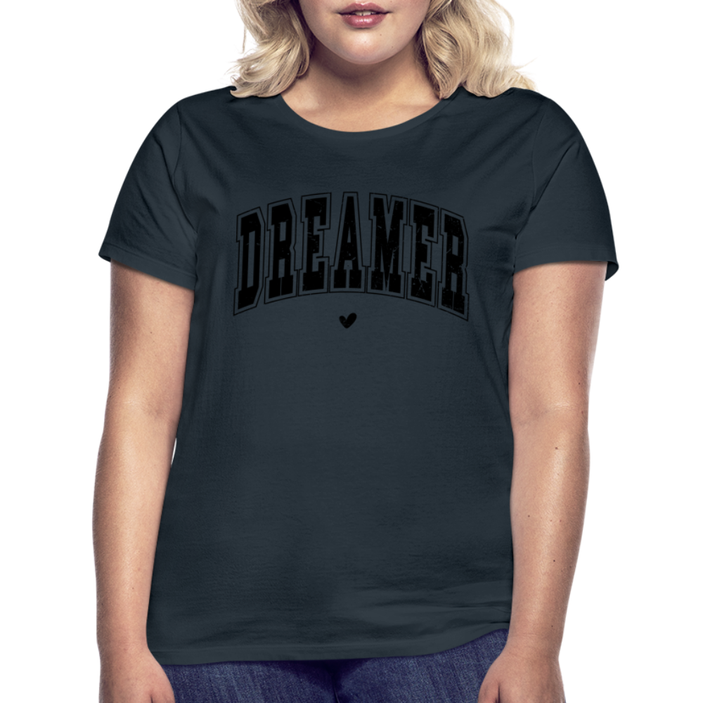 Frauen T-Shirt "DREAMER" - Navy