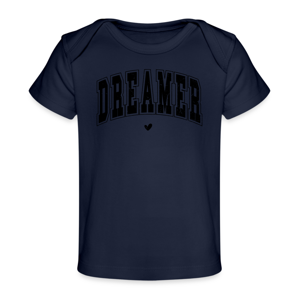 Baby Bio-T-Shirt "Dreamer" - Dunkelnavy