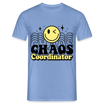 Männer T-Shirt "CHAOS Coordinator" - carolina blue