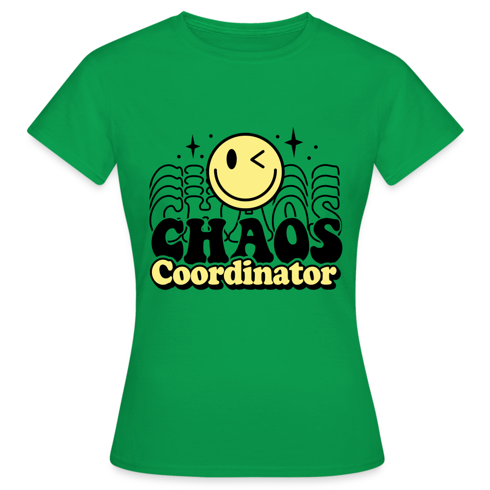 Frauen T-Shirt "CHAOS Coordinator" - Kelly Green