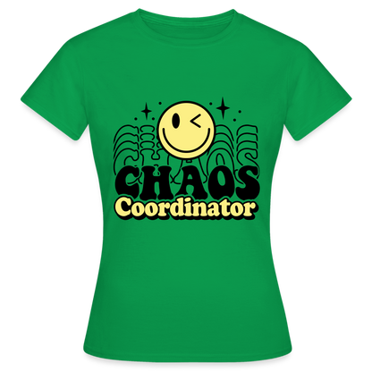 Frauen T-Shirt "CHAOS Coordinator" - Kelly Green