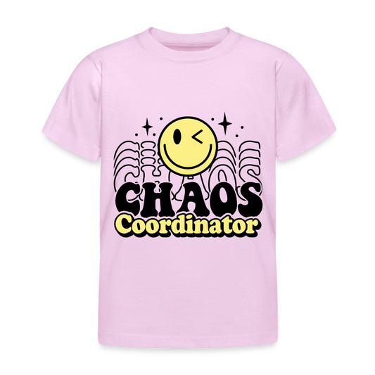 Kinder T-Shirt "CHAOS Coordinator" - Hellrosa