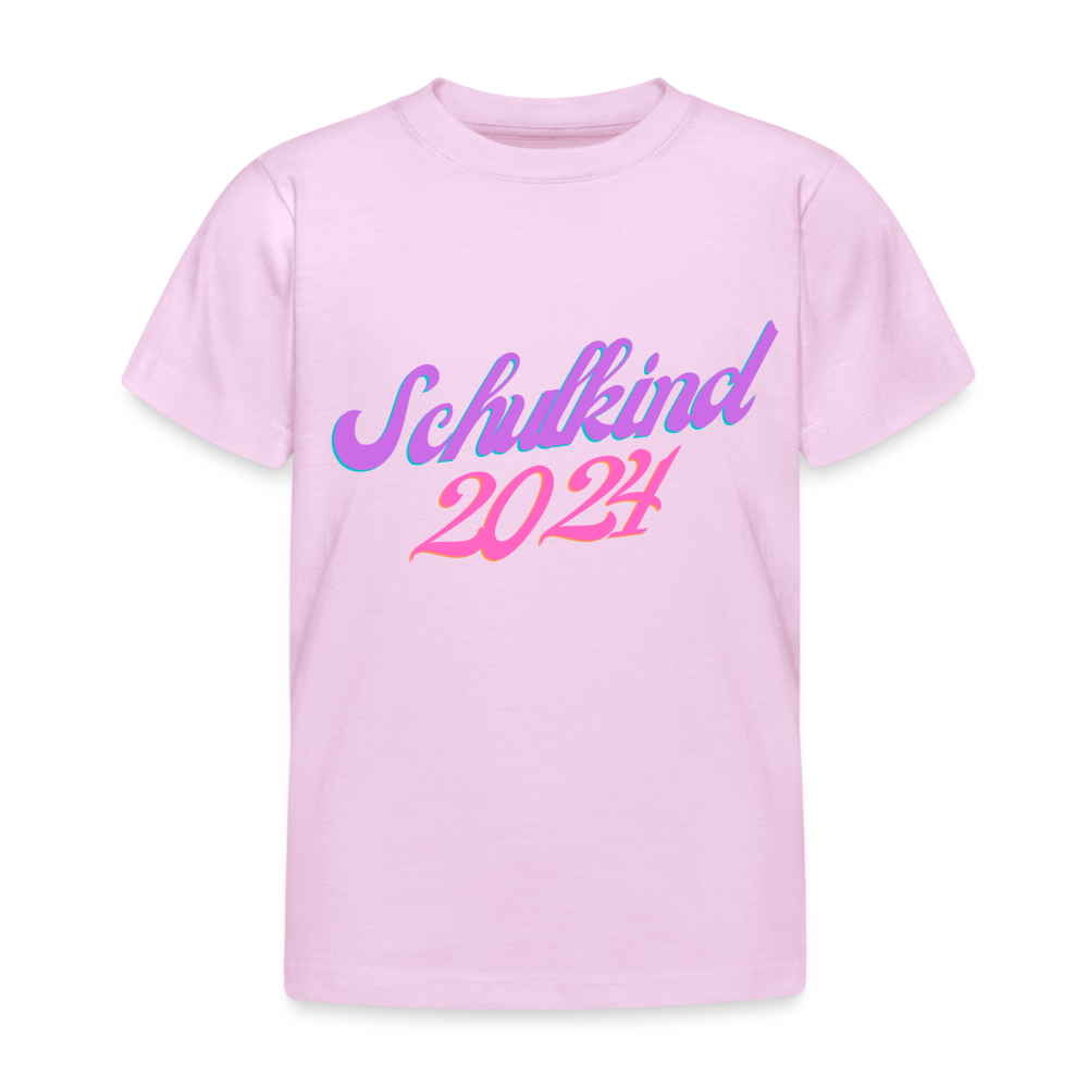 Kinder T-Shirt "Schulkind 2" - Hellrosa