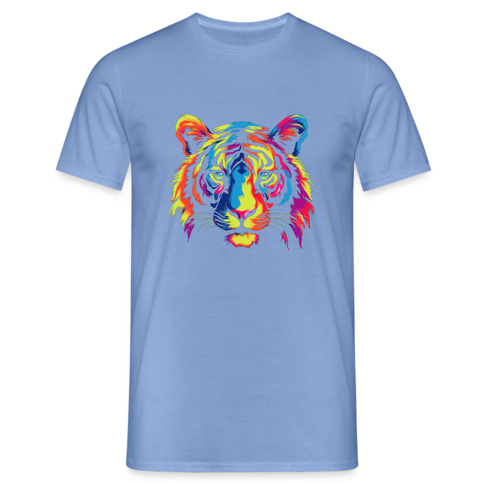 Männer T-Shirt "Tiger" - carolina blue