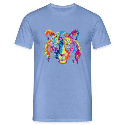 Männer T-Shirt "Tiger" - carolina blue