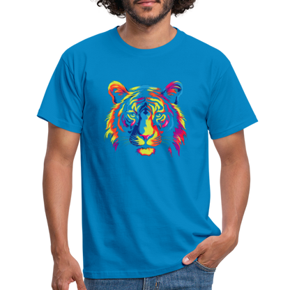 Männer T-Shirt "Tiger" - Royalblau