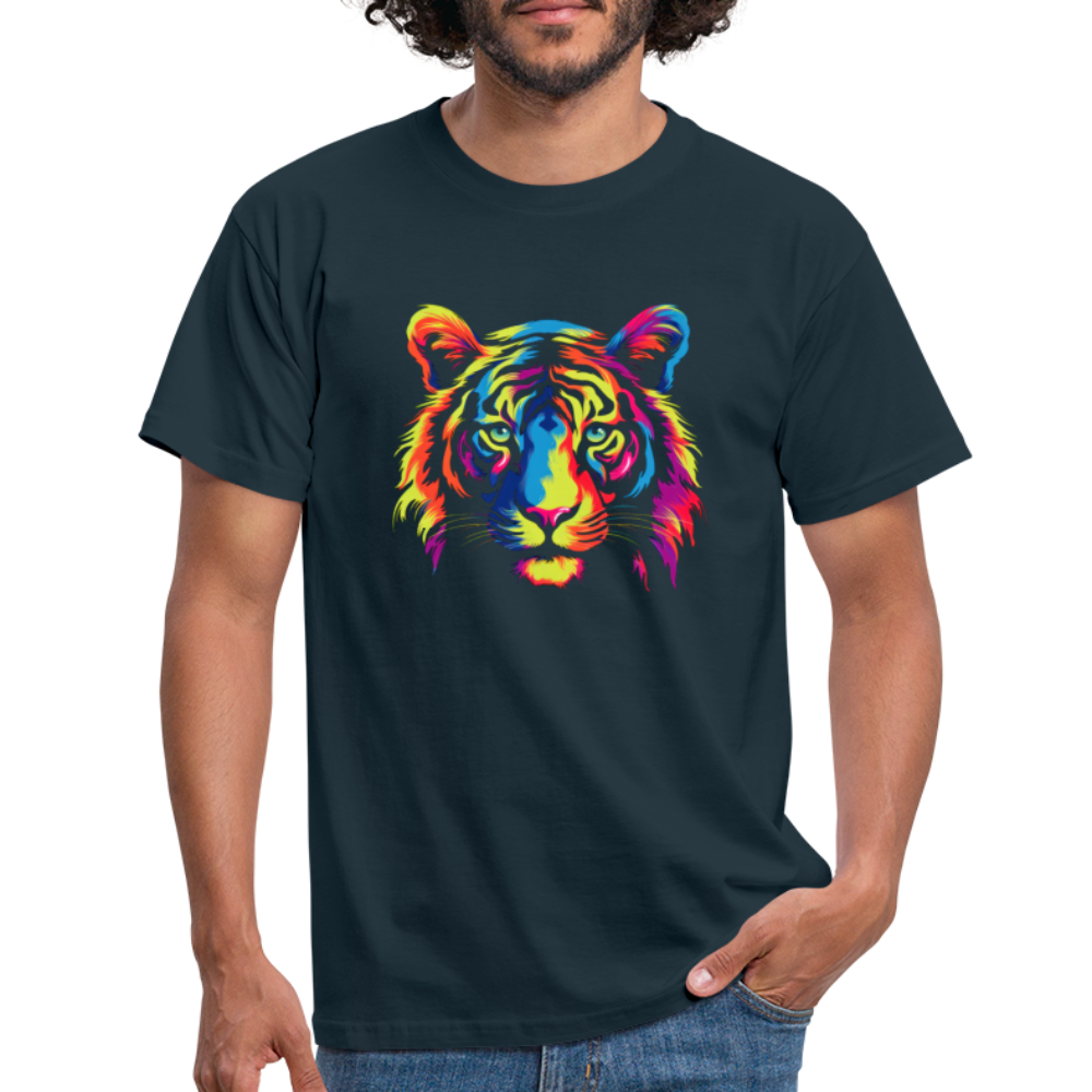 Männer T-Shirt "Tiger" - Navy