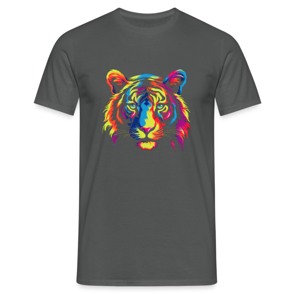 Männer T-Shirt "Tiger" - Anthrazit