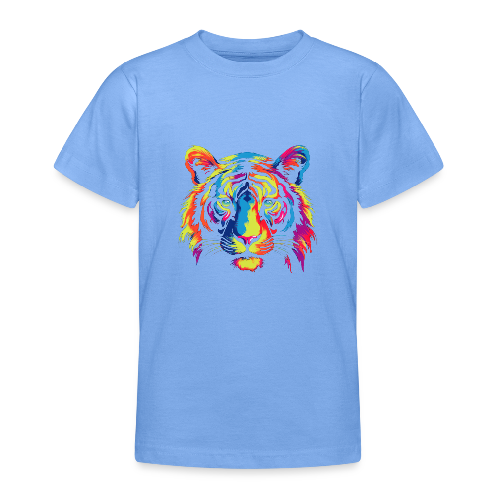Teenager T-Shirt "Tiger" - Himmelblau