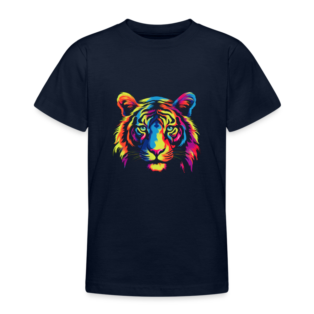 Teenager T-Shirt "Tiger" - Navy
