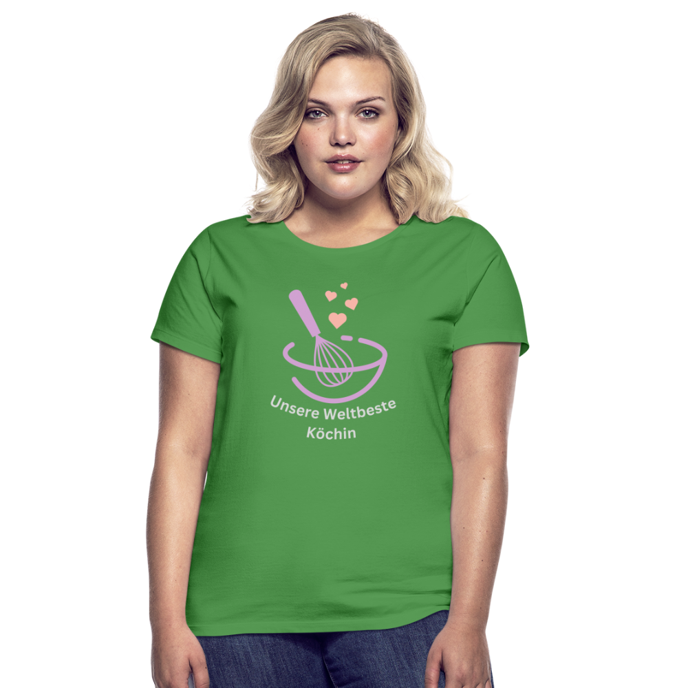 Frauen T-Shirt "Köchin" - Kelly Green