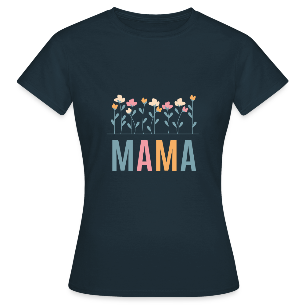 Frauen T-Shirt "Mama" - Navy