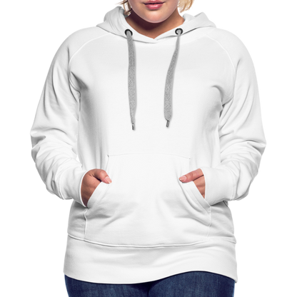 Frauen Premium Hoodie - Weiß