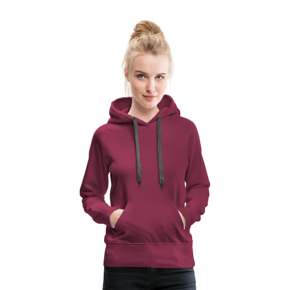 Frauen Premium Hoodie - Bordeaux