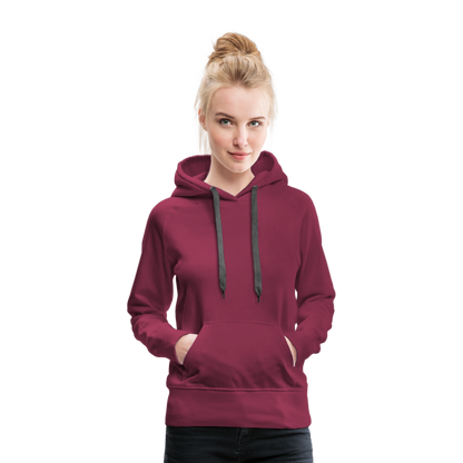 Frauen Premium Hoodie - Bordeaux