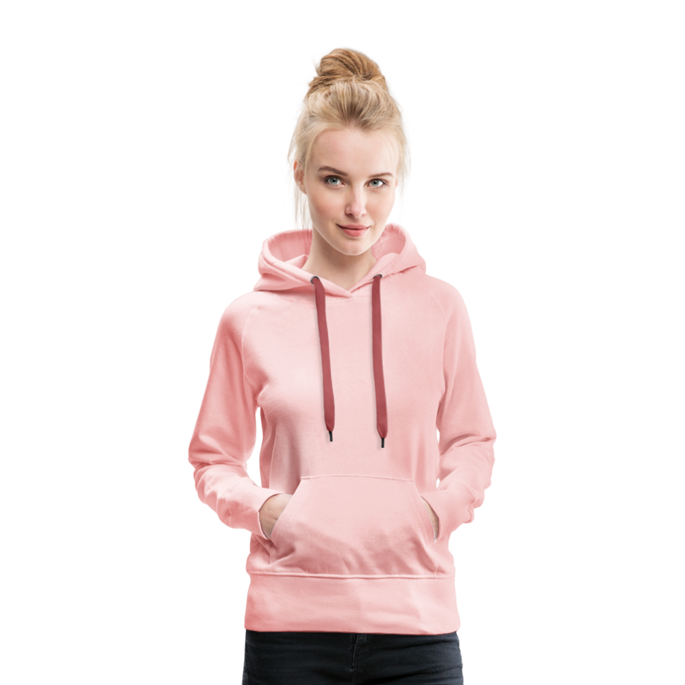 Frauen Premium Hoodie - Kristallrosa