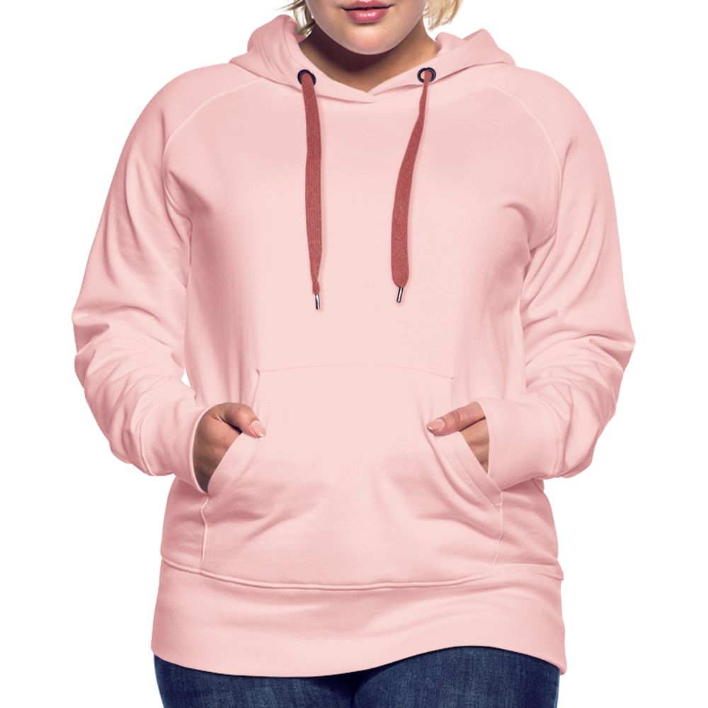 Frauen Premium Hoodie - Kristallrosa