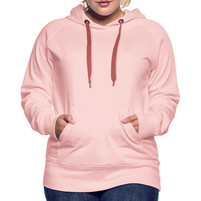 Frauen Premium Hoodie - Kristallrosa