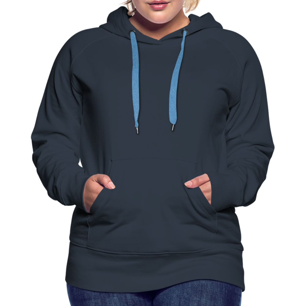 Frauen Premium Hoodie - Navy