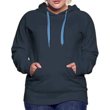 Frauen Premium Hoodie - Navy