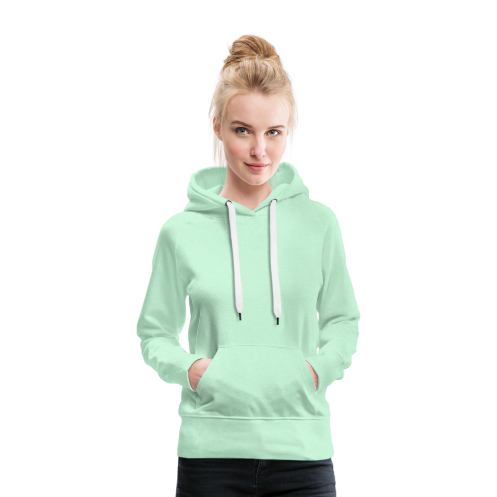 Frauen Premium Hoodie - helles Mintgrün