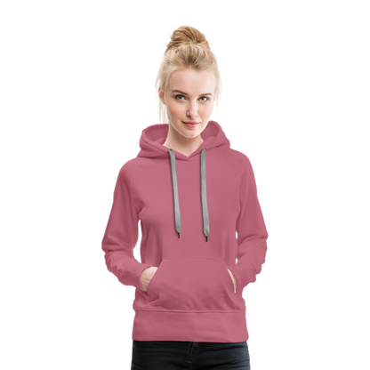 Frauen Premium Hoodie - Malve