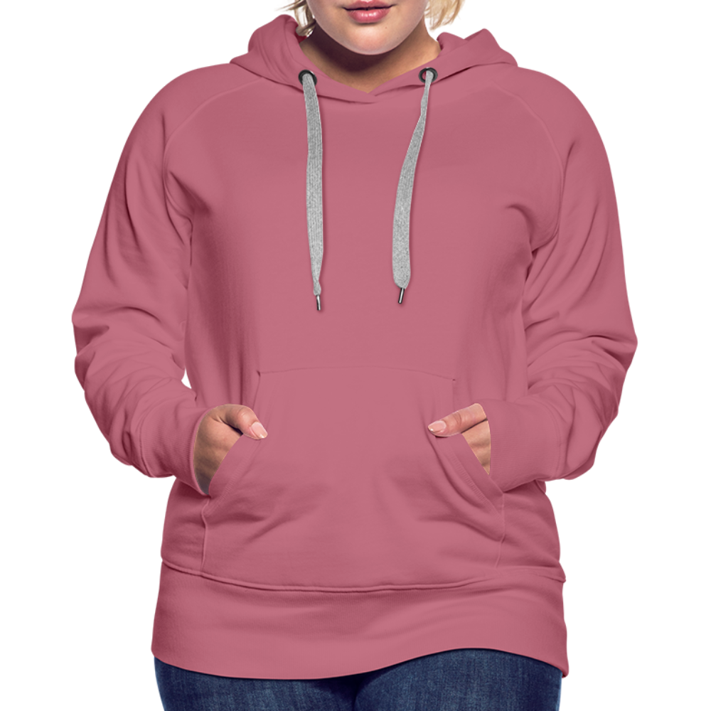 Frauen Premium Hoodie - Malve