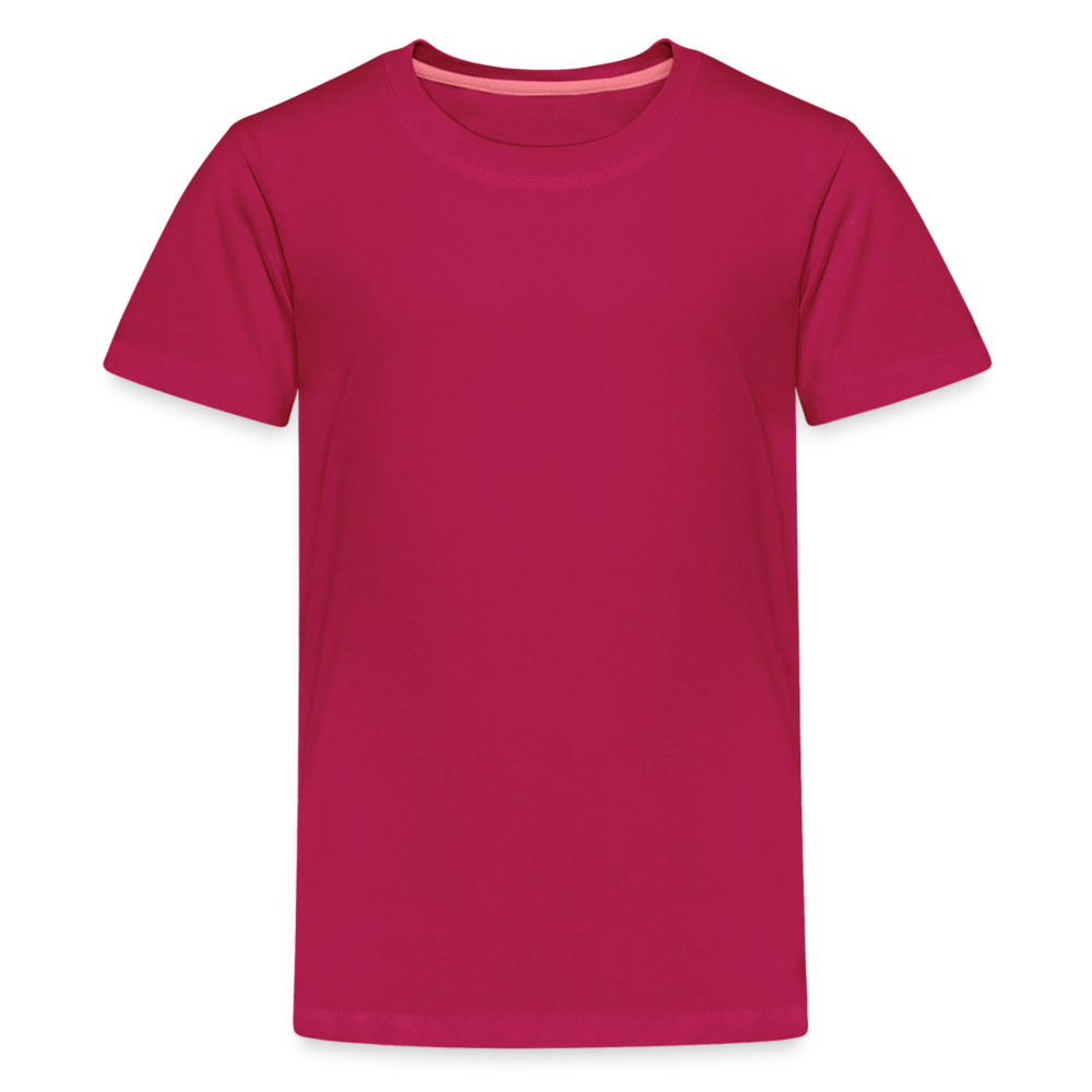 Teenager Premium T-Shirt - dunkles Pink