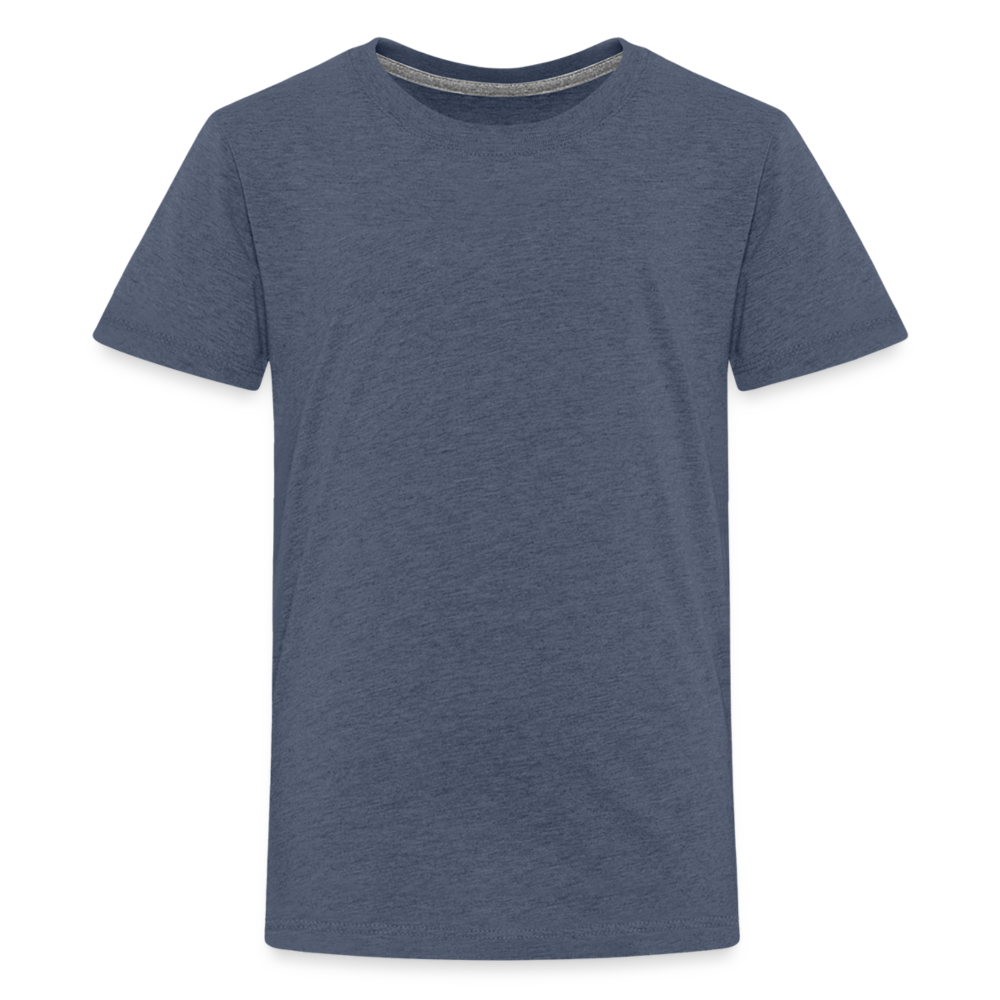 Teenager Premium T-Shirt - Blau meliert
